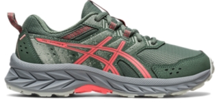 Unisex GEL-VENTURE 9 GS | Ivy/Papaya | Trail Running​ | ASICS Australia