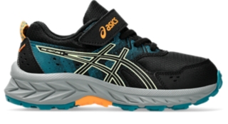 ASICS Gel Venture 9 Pre School 3 Black Cool Matcha Kids Running