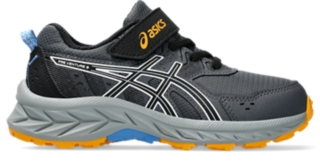 GEL VENTURE 9 PS Kids Carrier Grey Black Kids Pre School Shoes K10 3 ASICS Australia