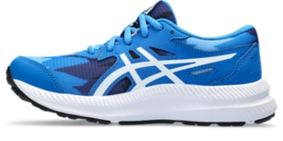 | ASICS | Blue/White SCHOOL School 8 (1-7) CONTEND Grade | GRADE UNISEX Electric