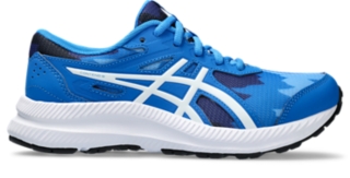 primer ministro Cortar Whitney UNISEX CONTEND 8 PRINT GS | Electric Blue/White | Running | ASICS