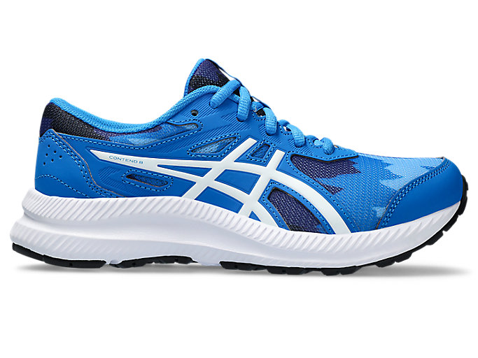 Image 1 of 7 of Kids Electric Blue/White CONTEND 8 GS PRINT Kid's Running Shoes & Trainers