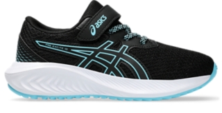 PRE EXCITE 10 PRE SCHOOL Kids Black Bright Cyan Kids Grade School Shoes ASICS United States