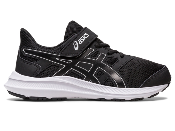 UNISEX JOLT 4 PRE-SCHOOL | Black/White | Pre-School (K10-3) | ASICS