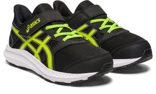 UNISEX JOLT 4 PRE-SCHOOL | Black/Lime Zest | Pre-School (K10-3) | ASICS