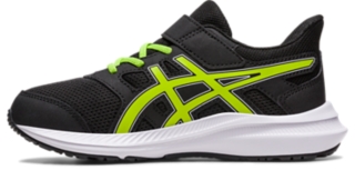 UNISEX JOLT 4 PRE-SCHOOL | Black/Lime ASICS | Zest (K10-3) | Pre-School