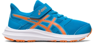 UNISEX JOLT 4 PRE-SCHOOL | Island Blue/Sun Peach | Pre-School (K10-3) |  ASICS