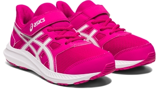 | | ASICS UNISEX Pre-School (K10-3) 4 JOLT Rave/White | PRE-SCHOOL Pink