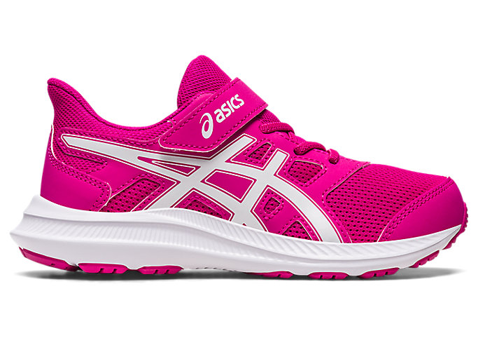 Image 1 of 7 of Kids Pink Rave/White JOLT 4 PS Kids Running Trainers