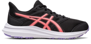 UNISEX JOLT 4 GRADE SCHOOL (1-7) ASICS | | Grade School Black/Papaya 