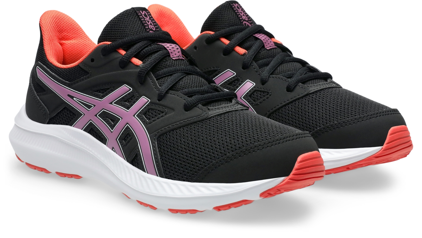 Детские кроссовки ASICS Jolt 4 Grade School, цвет: Чёрный / Ube — фото 2