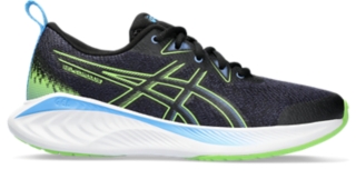 UNISEX GEL-CUMULUS 25 GRADE SCHOOL | Black/Electric Lime | Grade 