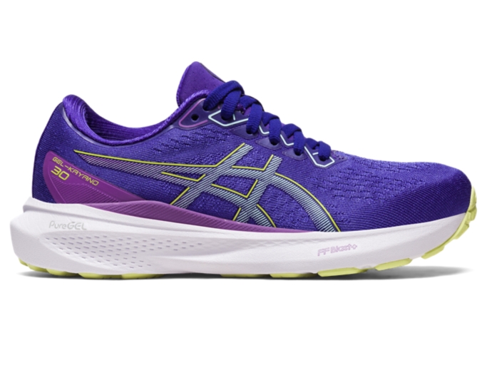 GEL KAYANO 30 GRADE SCHOOL Kids Palace Purple Glow Yellow Kids Grade School Shoes ASICS United States