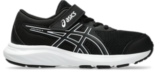 CONTEND 9 PS Kids Black White Kids Pre School Shoes K10 3 ASICS Australia