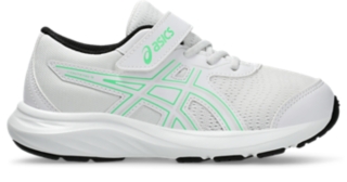 Asics kids fashion shoes white