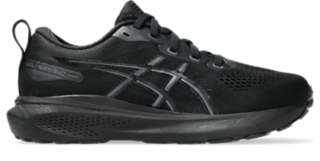 Black asics youth hotsell