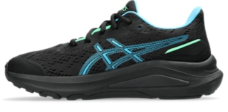 GT 1000 13 GS Kids Black Digital Aqua Kinder Laufschuhe ASICS DE