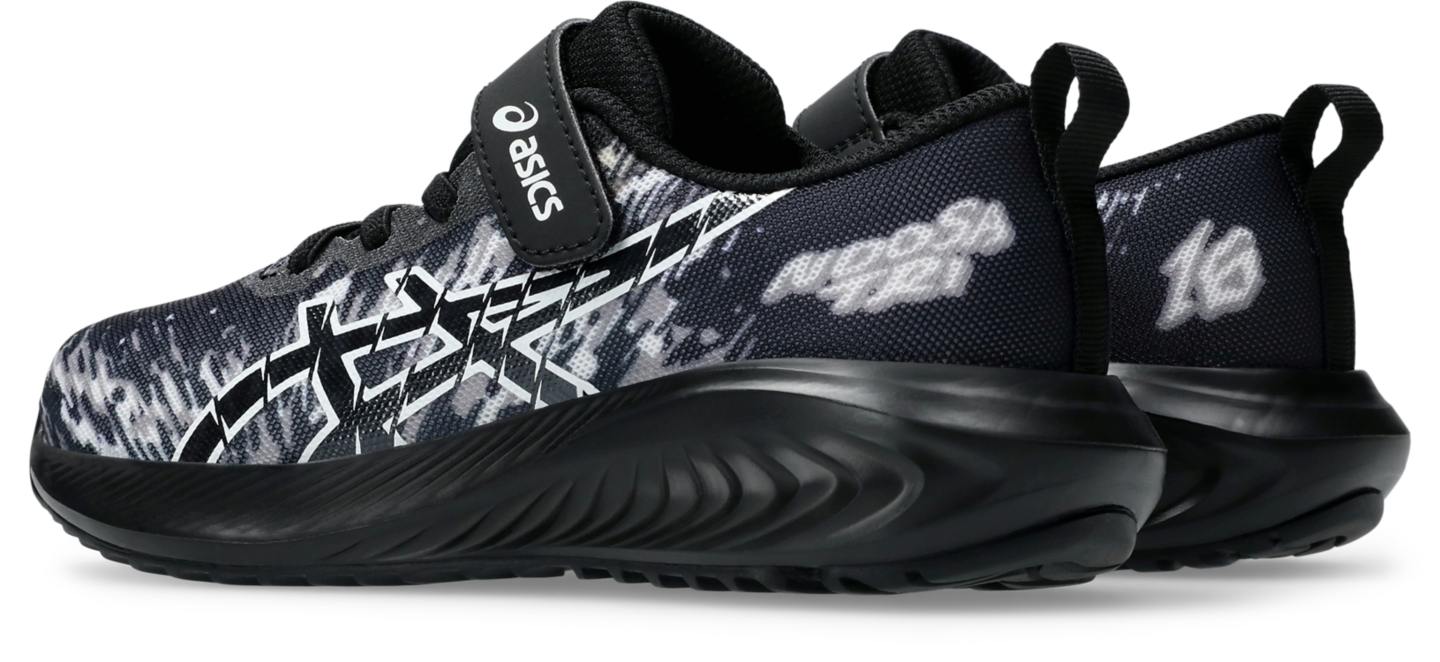 Детские кроссовки ASICS Pre Noosa Tri 16 Pre-School, цвет: Чёрный / Белый — фото 3