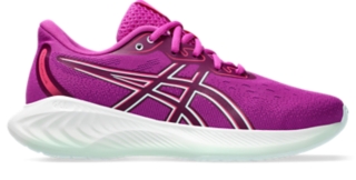 GEL CUMULUS 26 GS Kids Bold Magenta Soothing Sea Hardloopschoenen voor kinderen ASICS NL