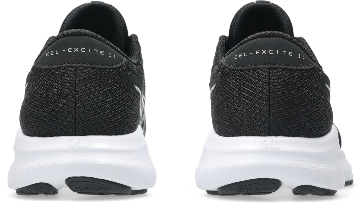 Детские кроссовки ASICS Gel-Excite 11 Grade School, цвет: Чёрный / Серый — фото 5