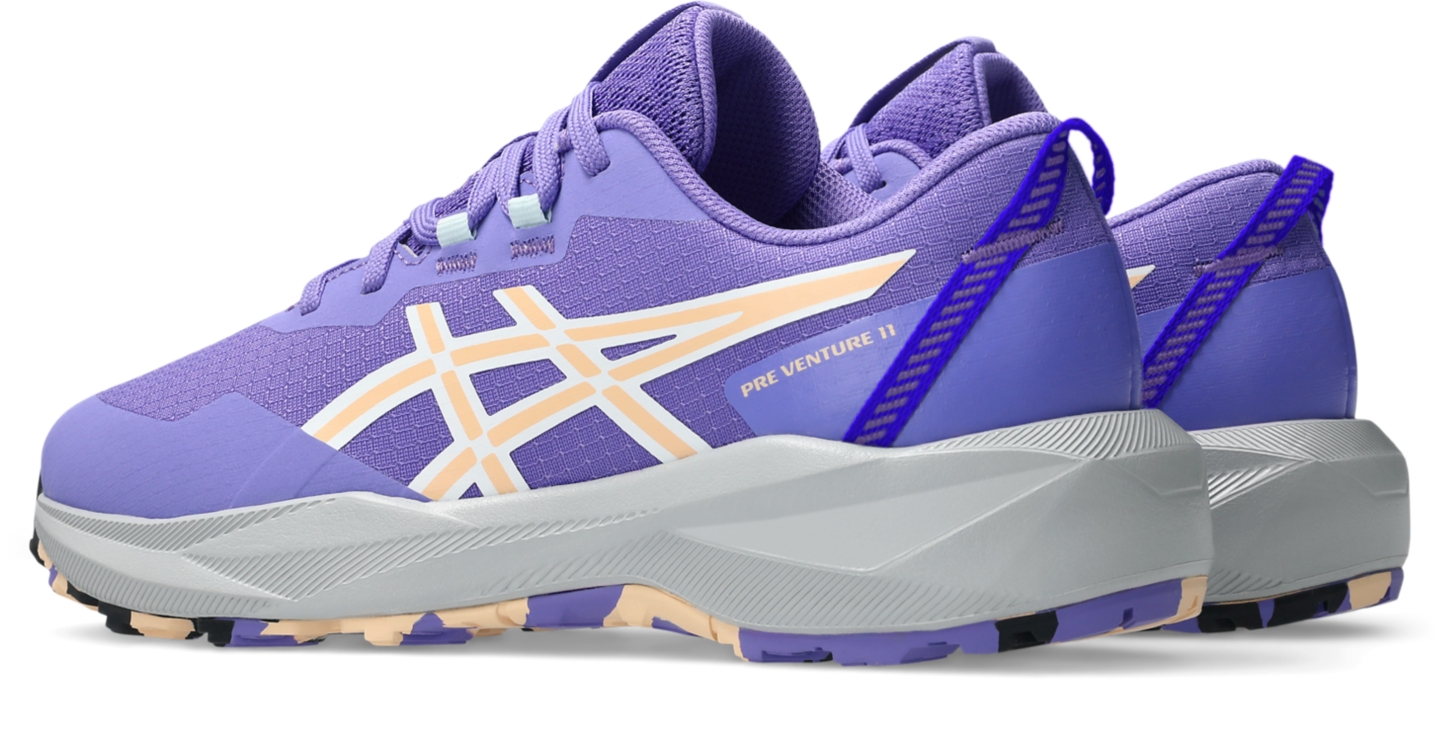 Детские кроссовки ASICS Pre Venture 11 Grade School, цвет: Аметистовый / Абрикосовый — фото 3