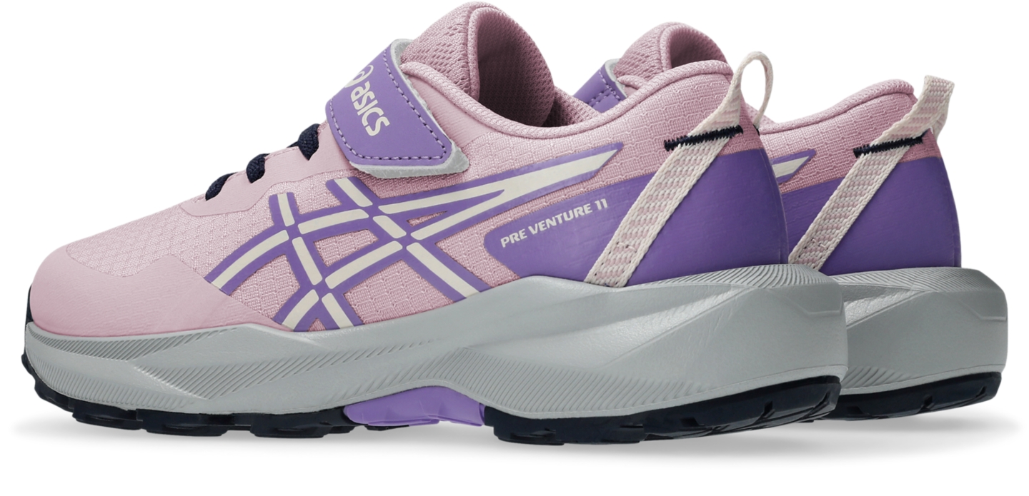 Детские кроссовки ASICS Pre Venture 11 Pre-School, цвет: Розовый / Сливовый — фото 3