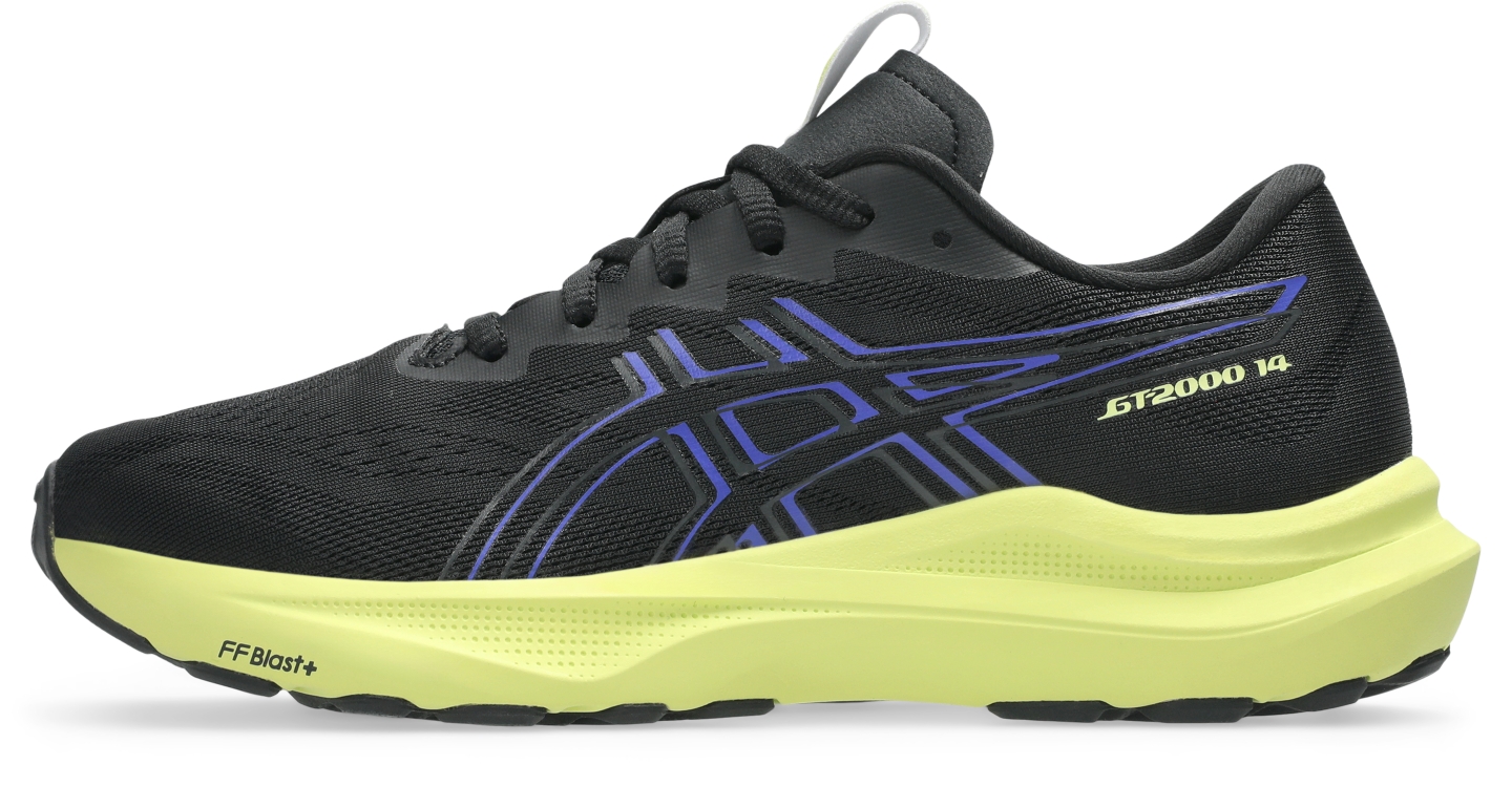 Детские кроссовки ASICS GT-2000 14 Grade School, цвет: Чёрный / Кобальтовый — фото 8