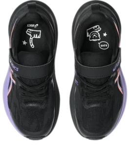 Image 6 of 8 of Kids BLACK/SUN CORAL GT-1000 14 PS Kids' Running Shoes