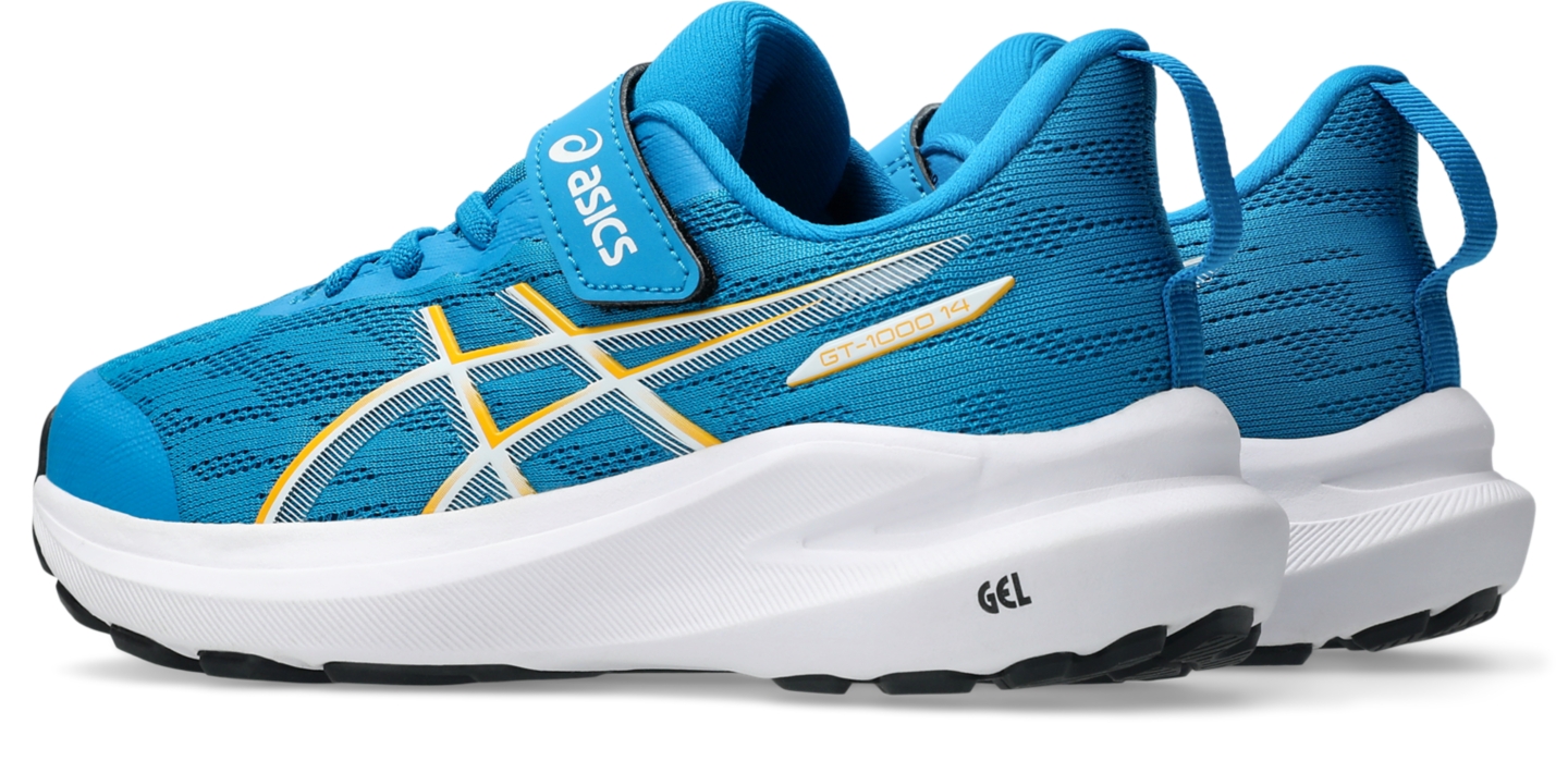 Детские кроссовки ASICS GT-1000 14 Pre-School, цвет: Синий — фото 3