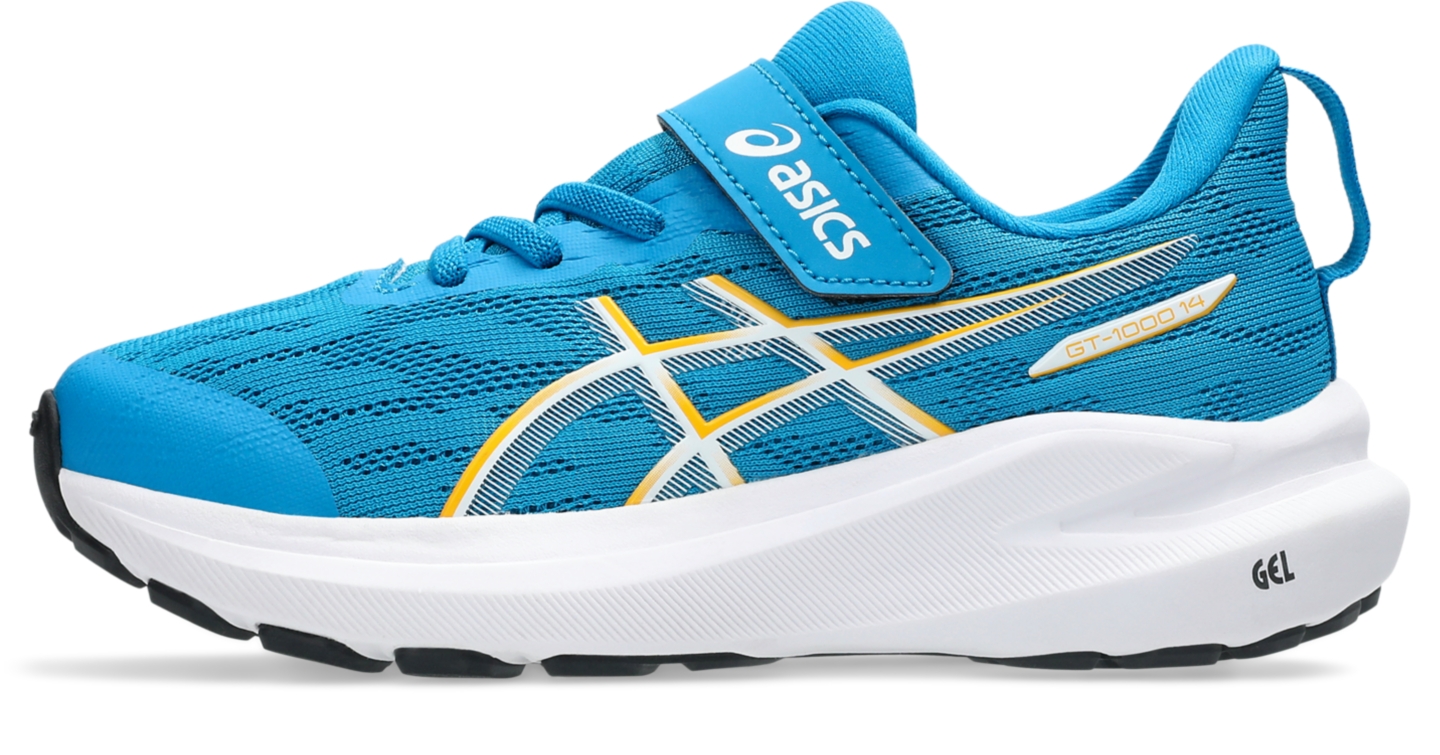 Детские кроссовки ASICS GT-1000 14 Pre-School, цвет: Синий — фото 8