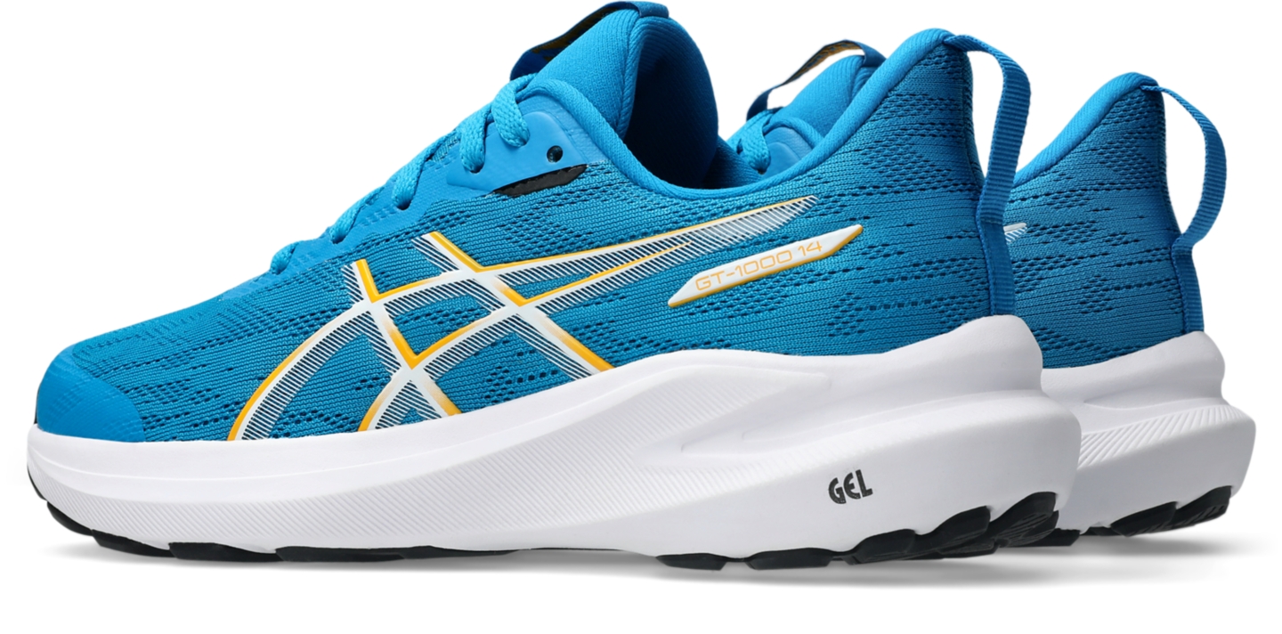 Детские кроссовки ASICS GT-1000 14 Grade School, цвет: Синий — фото 3