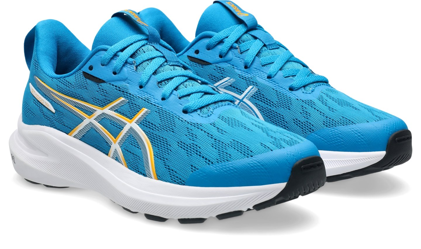 Детские кроссовки ASICS GT-1000 14 Grade School, цвет: Синий — фото 2