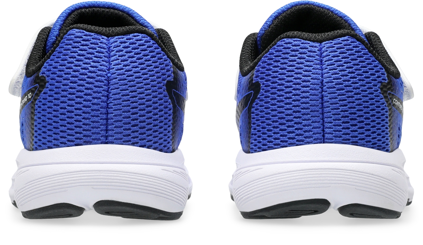 Детские кроссовки ASICS Contend 10 Toddler Size, цвет: Неоновый синий / Белый — фото 5