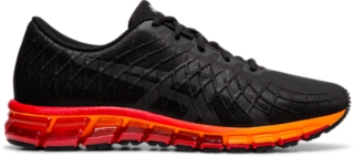 Men's GEL-QUANTUM 180 4 | Black/Classic Red | Sportstyle | ASICS