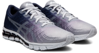 grey asics gel quantum