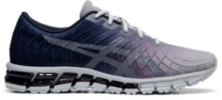 grey asics gel quantum