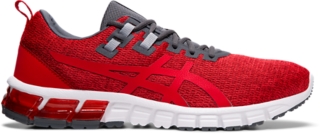 Men's GEL-QUANTUM 90 | Burgundy/Speed Red | Sportstyle | ASICS