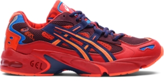 asics kayano 5 og red