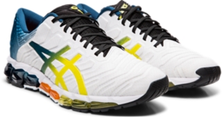 Men's GEL-QUANTUM 360 5 | White/Sour Yuzu | Sportstyle Shoes | ASICS