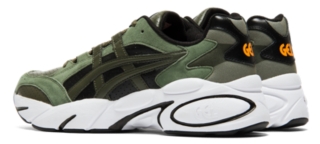 asics gel bnd olive