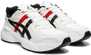 Men s GEL BND White Classic Red Sportstyle Shoes ASICS