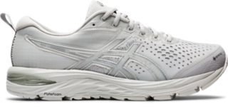 asics gray running shoes