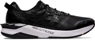 asics gel lyte iii black black white