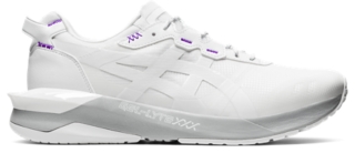 Mens white best sale asics gel lyte