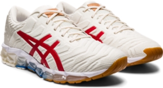 Afdeling Ecologie noot Men's GEL-QUANTUM 360 5 | Cream/Classic Red | Sportstyle Shoes | ASICS