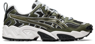 mens green asics