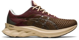 asics brown sneakers