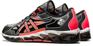 asics quantum 360 black red