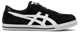 ron Pro Black White スポーツスタイル アシックスタイガー メンズ スニーカー Asics