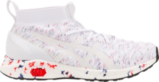 Women's HyperGEL-Kan | White/Fiery Red 